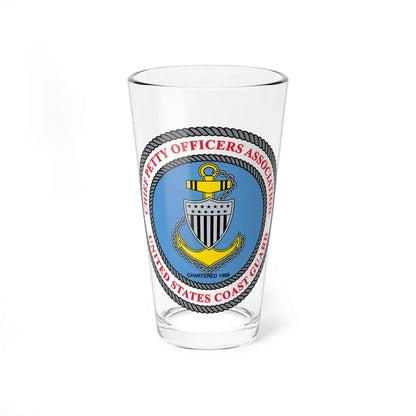 USCG CPOA (U.S. Coast Guard) Pint Glass 16oz 16oz - Go Mug Yourself