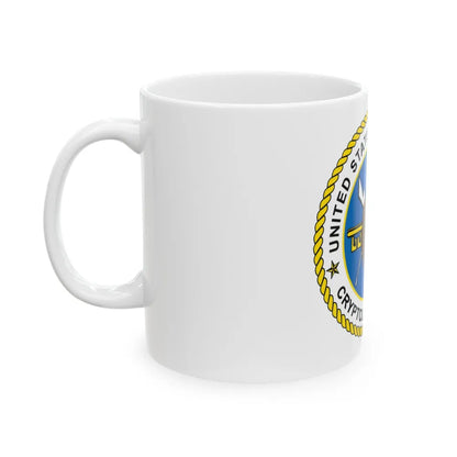 USCG Cryptologic Group (U.S. Coast Guard) White Coffee Mug-Go Mug Yourself