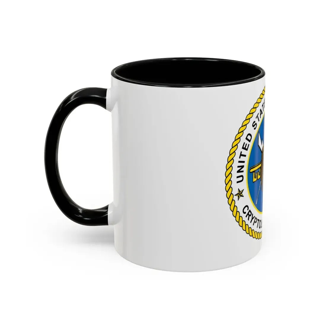 USCG Cryptologic Group (U.S. Coast Guard) Accent Coffee Mug - Go Mug Yourself