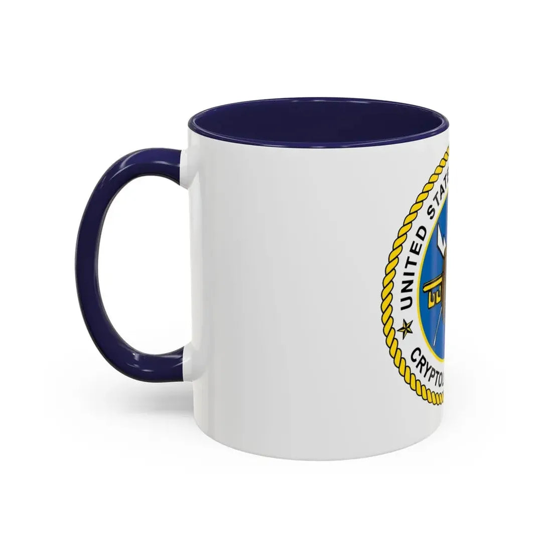 USCG Cryptologic Group (U.S. Coast Guard) Accent Coffee Mug - Go Mug Yourself