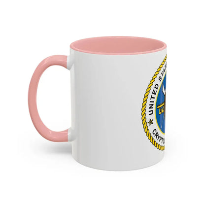 USCG Cryptologic Group (U.S. Coast Guard) Accent Coffee Mug - Go Mug Yourself