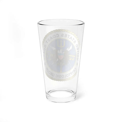 USCG Cryptologic Group (U.S. Coast Guard) Pint Glass 16oz - Go Mug Yourself