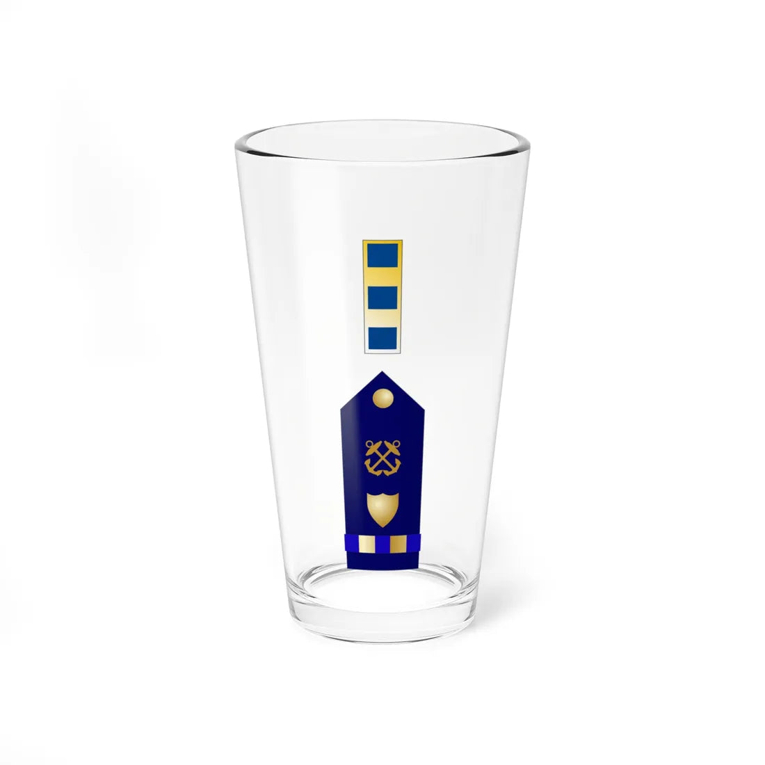 USCG CW2 insignia (United States) (Military Rank) Pint Glass 16oz 16oz - Go Mug Yourself