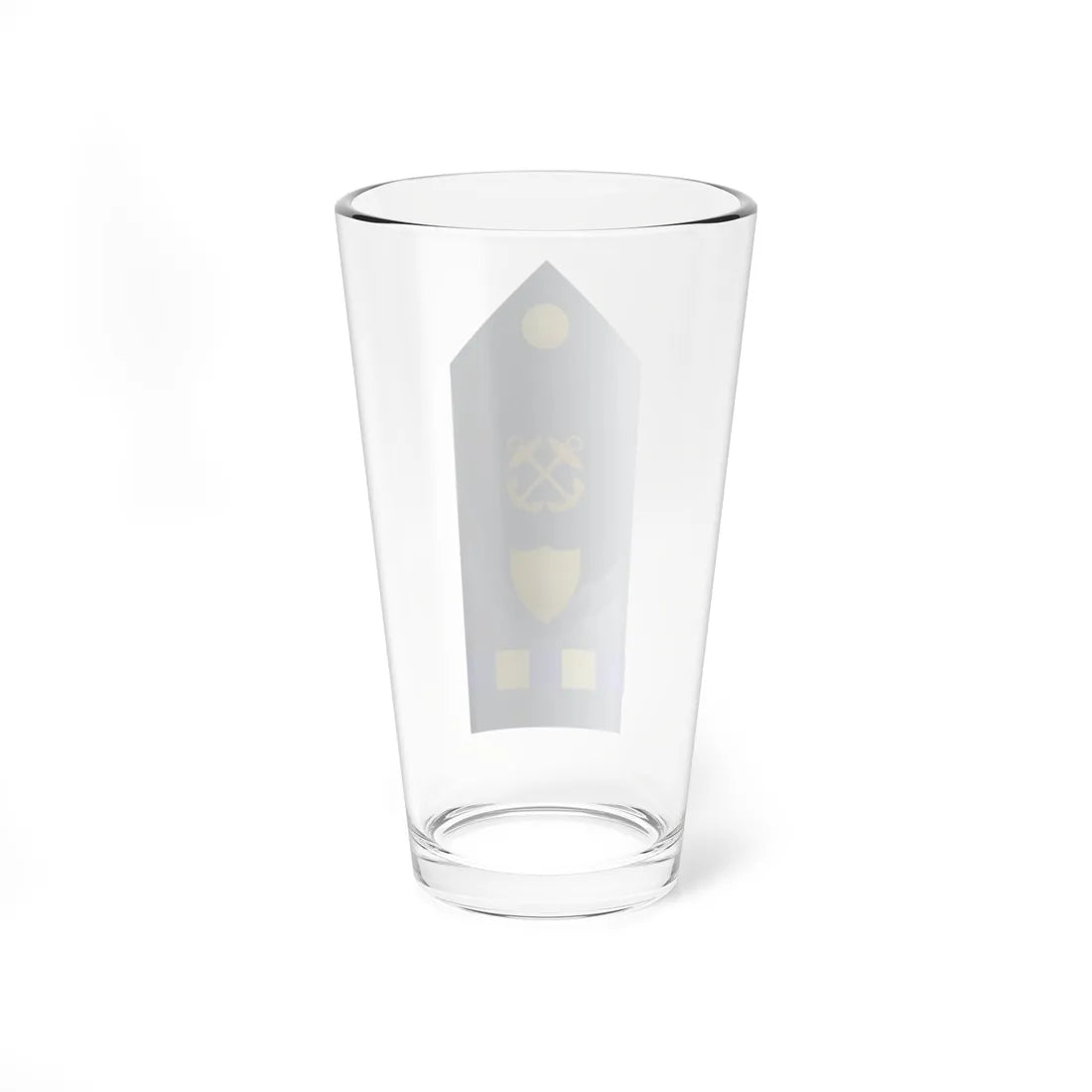 USCG CW2 verticalshoulderboard (United States) (Military Rank) Pint Glass 16oz - Go Mug Yourself