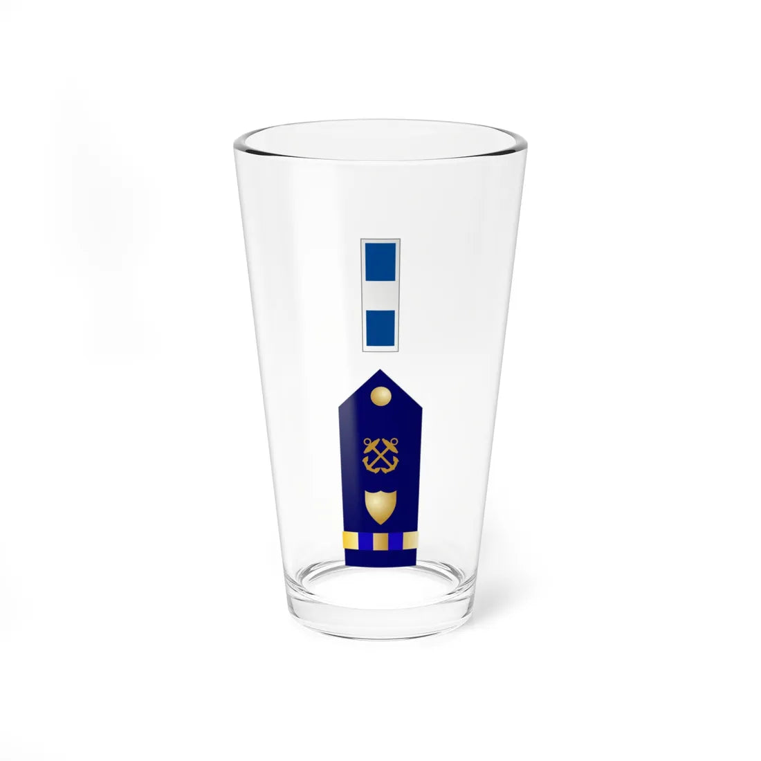 USCG CW3 insignia (United States) (Military Rank) Pint Glass 16oz 16oz - Go Mug Yourself
