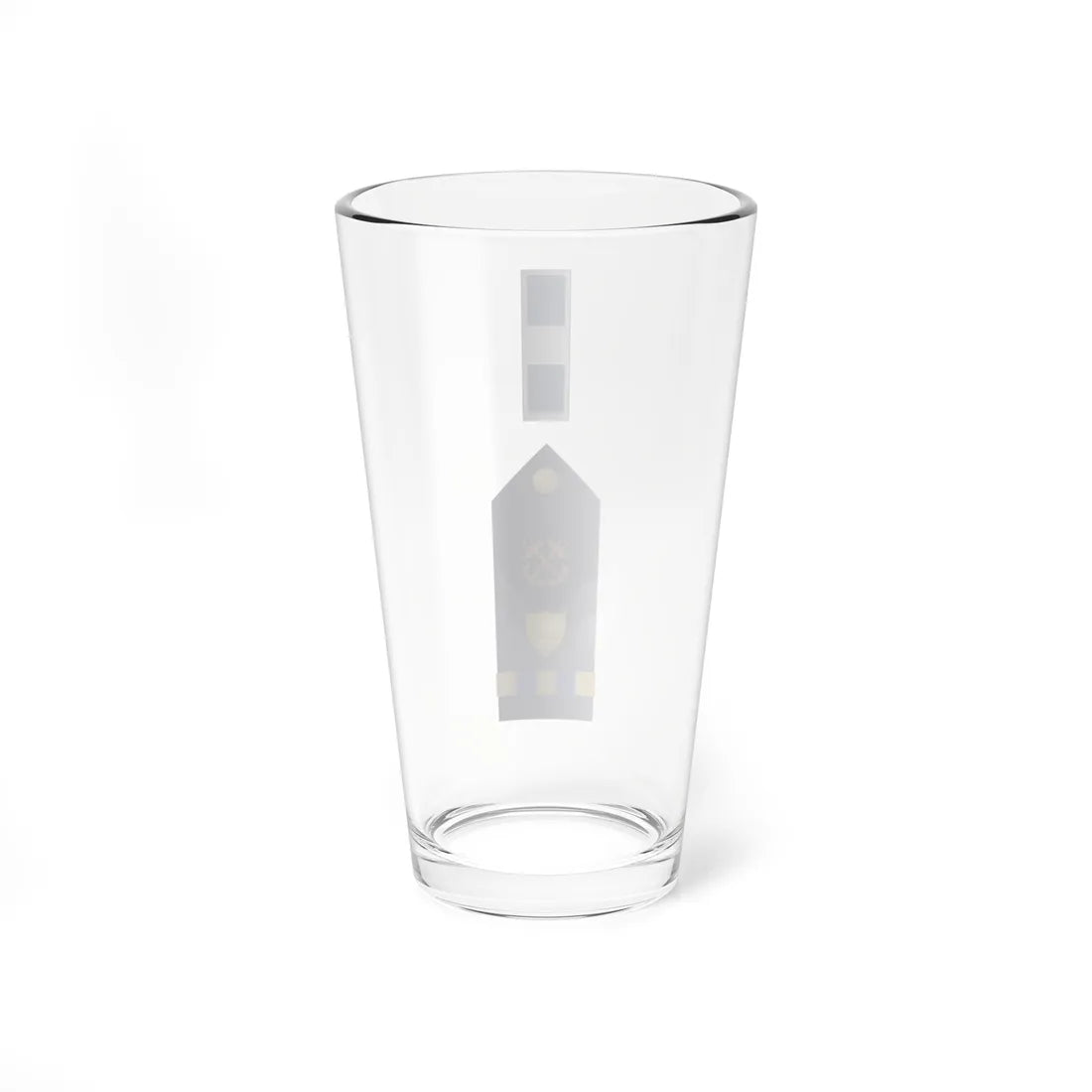 USCG CW3 insignia (United States) (Military Rank) Pint Glass 16oz - Go Mug Yourself