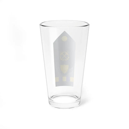 USCG CW3 verticalshoulderboard (United States) (Military Rank) Pint Glass 16oz - Go Mug Yourself