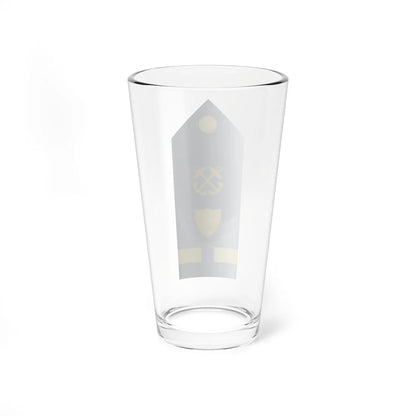 USCG CW4 verticalshoulderboard (United States) (Military Rank) Pint Glass 16oz - Go Mug Yourself