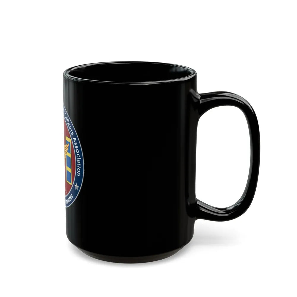 USCG CWO Assoc Steven Shields Chapter (U.S. Coast Guard) Black Coffee Mug-Go Mug Yourself