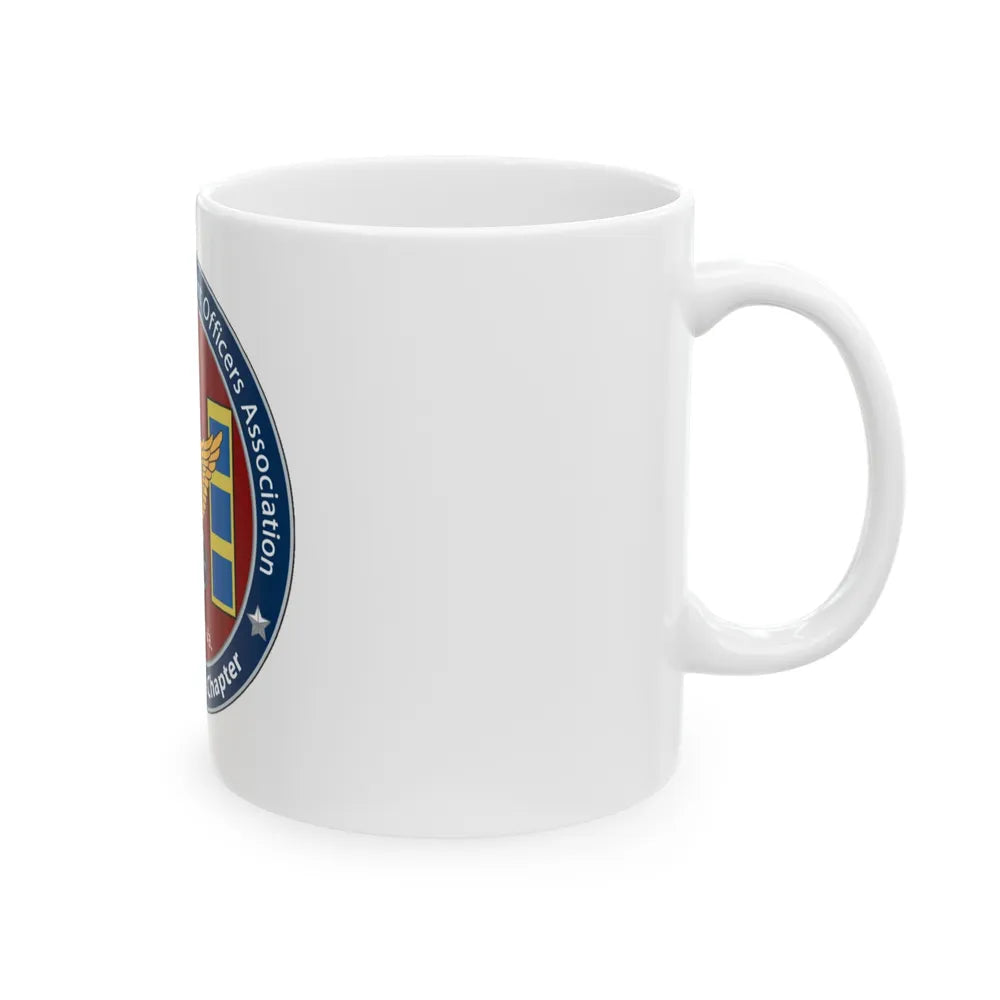 USCG CWO Assoc Steven Shields Chapter (U.S. Coast Guard) White Coffee Mug-Go Mug Yourself