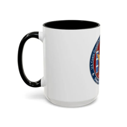 USCG CWO Assoc Steven Shields Chapter (U.S. Coast Guard) Accent Coffee Mug - Go Mug Yourself