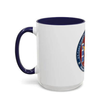 USCG CWO Assoc Steven Shields Chapter (U.S. Coast Guard) Accent Coffee Mug - Go Mug Yourself