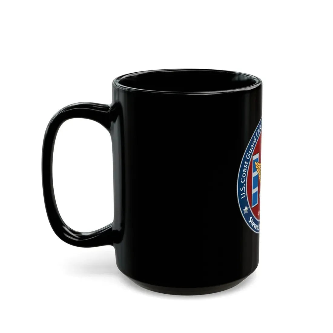 USCG CWO Assoc Steven Shields Chapter (U.S. Coast Guard) Black Coffee Mug - Go Mug Yourself