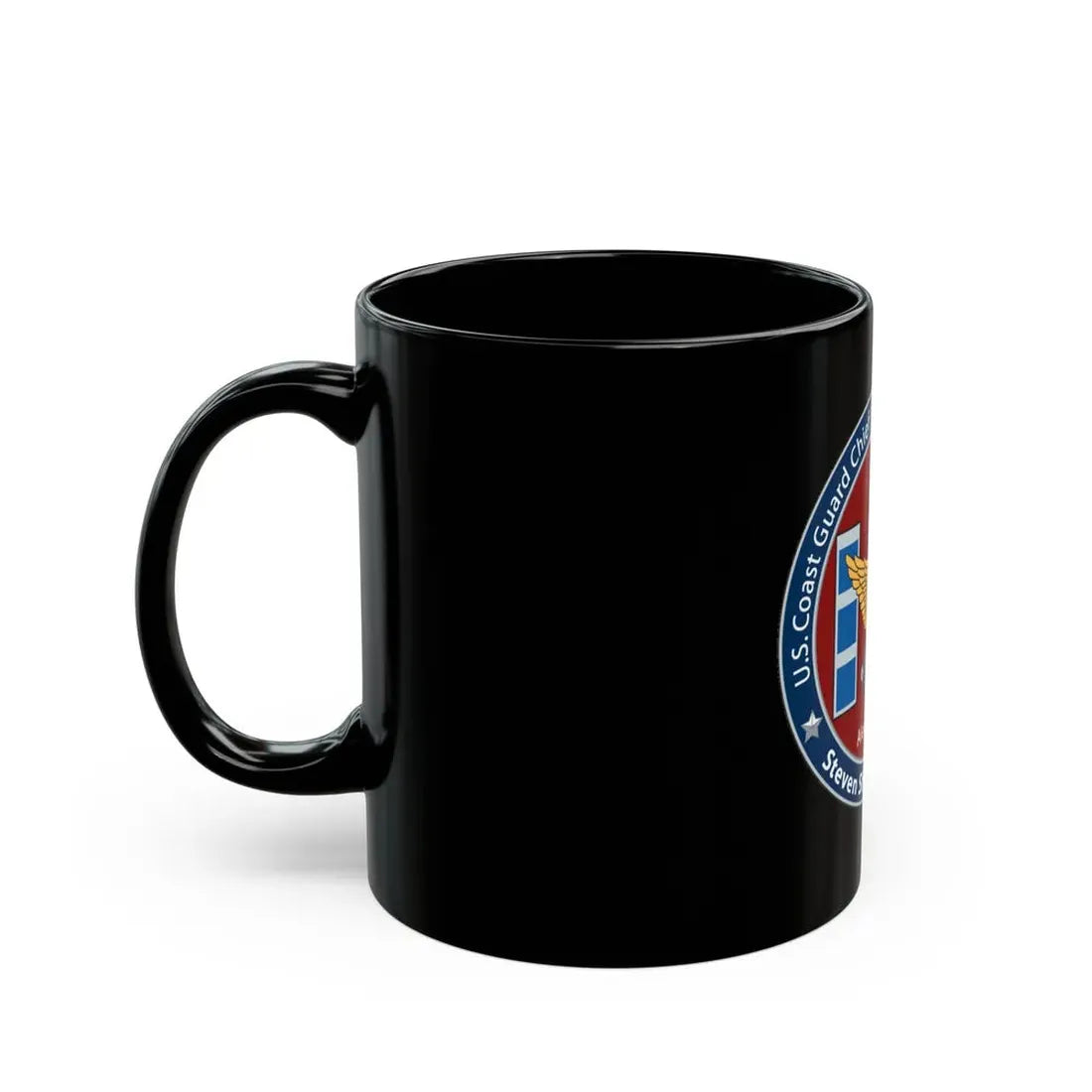 USCG CWO Assoc Steven Shields Chapter (U.S. Coast Guard) Black Coffee Mug - Go Mug Yourself