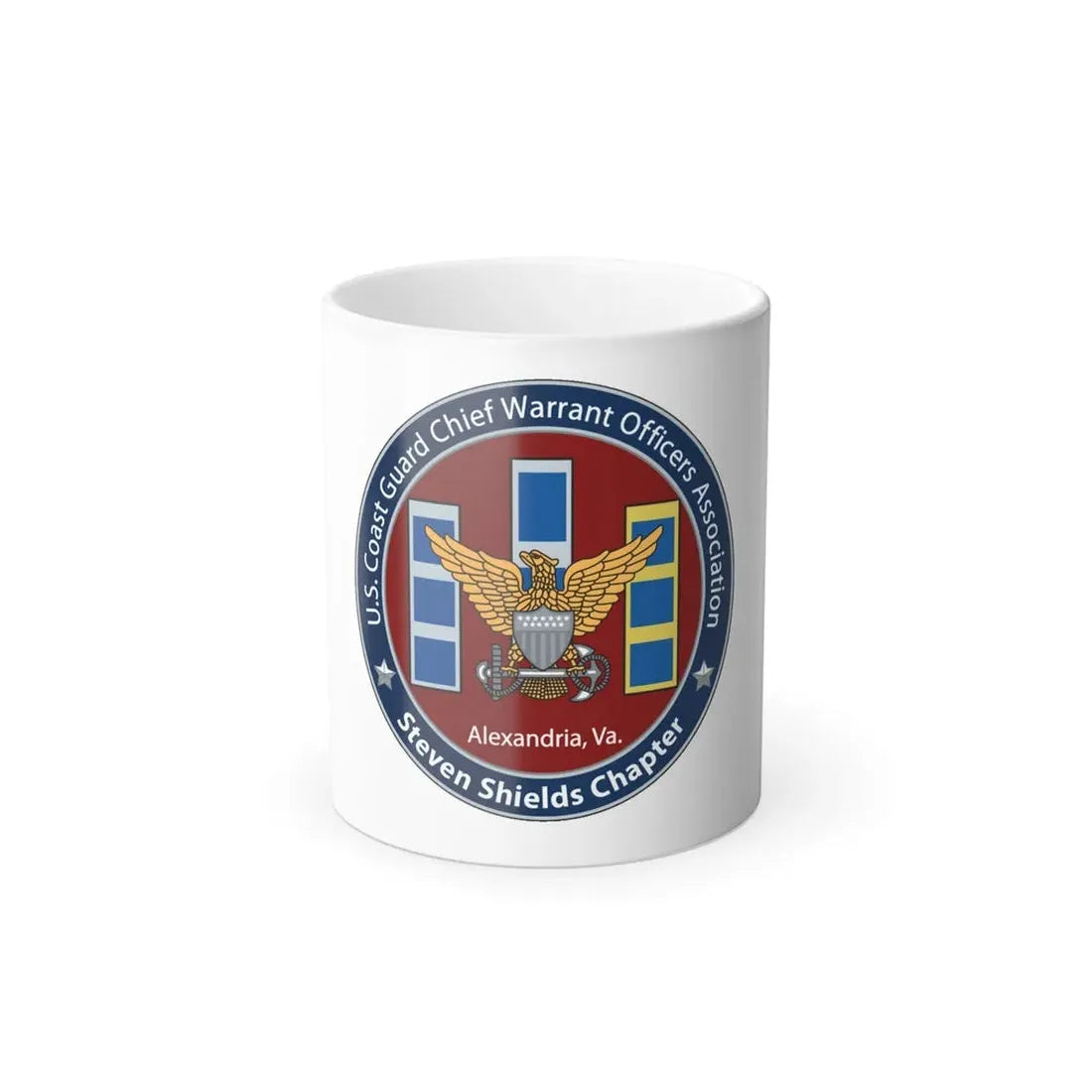 USCG CWO Assoc Steven Shields Chapter (U.S. Coast Guard) Color Changing Coffee Mug 11oz - Go Mug Yourself