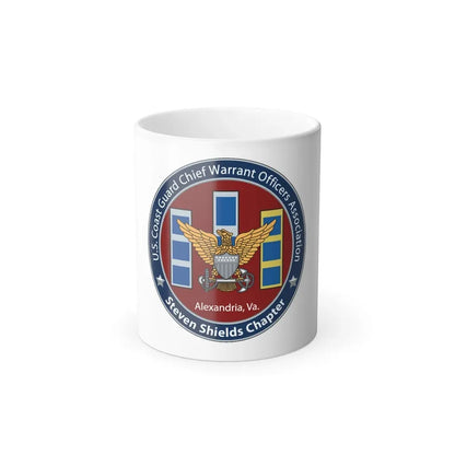 USCG CWO Assoc Steven Shields Chapter (U.S. Coast Guard) Color Changing Coffee Mug 11oz - Go Mug Yourself