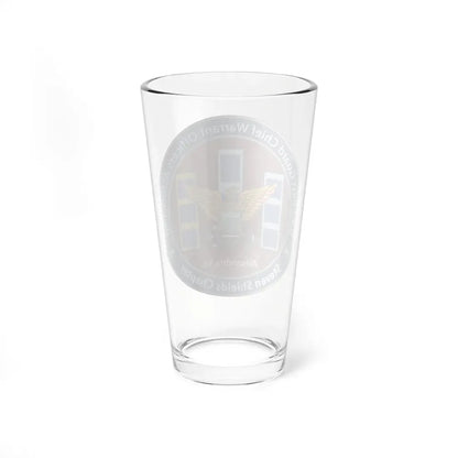 USCG CWO Assoc Steven Shields Chapter (U.S. Coast Guard) Pint Glass 16oz - Go Mug Yourself