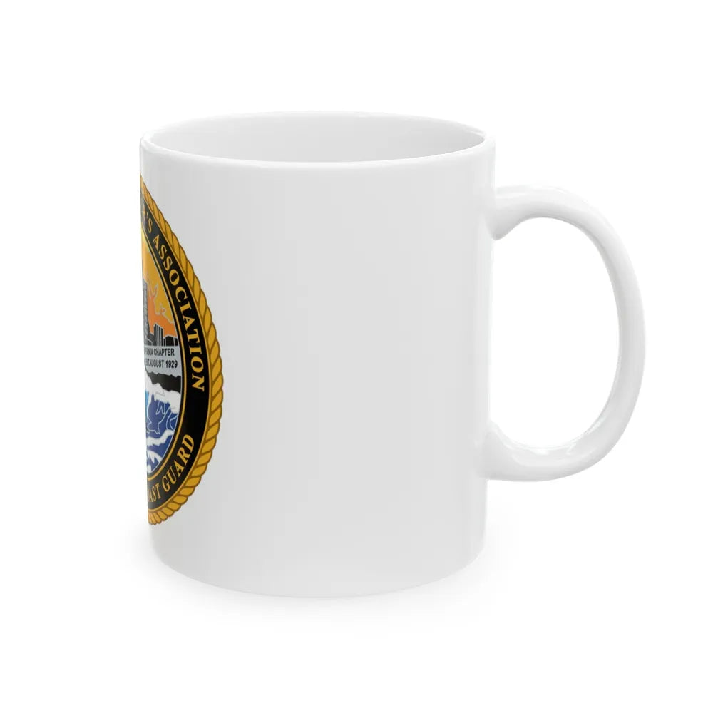 USCG CWO Assoc Surfer (U.S. Coast Guard) White Coffee Mug-Go Mug Yourself