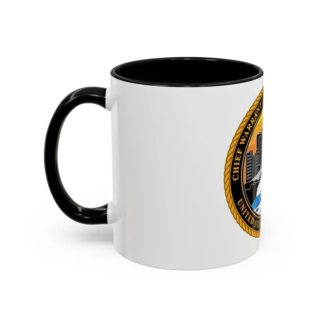 USCG CWO Assoc Surfer (U.S. Coast Guard) Accent Coffee Mug - Go Mug Yourself