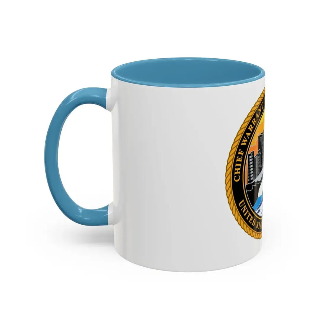 USCG CWO Assoc Surfer (U.S. Coast Guard) Accent Coffee Mug - Go Mug Yourself