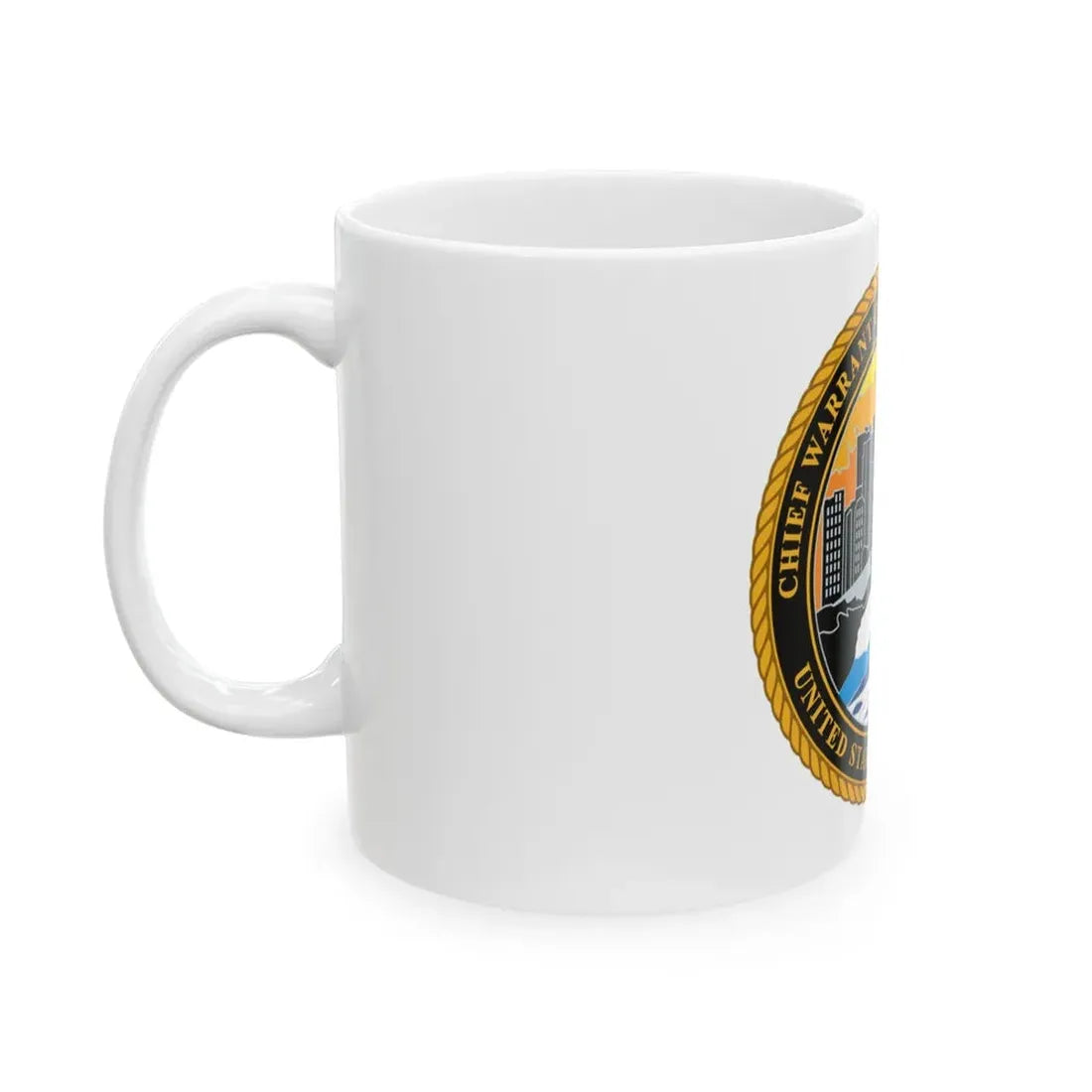 USCG CWO Assoc Surfer (U.S. Coast Guard) White Coffee Mug - Go Mug Yourself