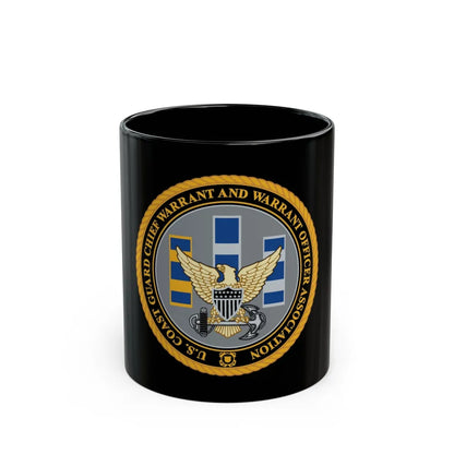 USCG CWO (U.S. Coast Guard) Black Coffee Mug-11oz-Go Mug Yourself