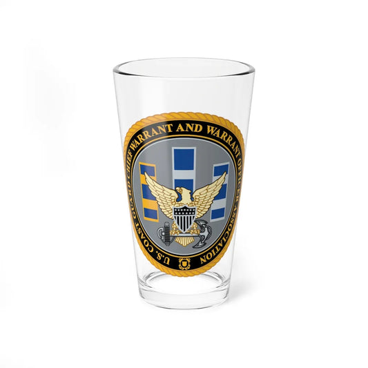 USCG CWO (U.S. Coast Guard) Pint Glass 16oz-16oz-Go Mug Yourself