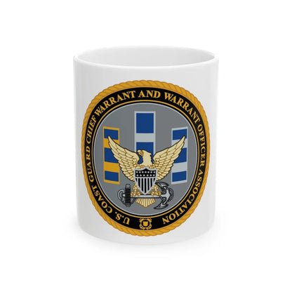 USCG CWO (U.S. Coast Guard) White Coffee Mug-11oz-Go Mug Yourself