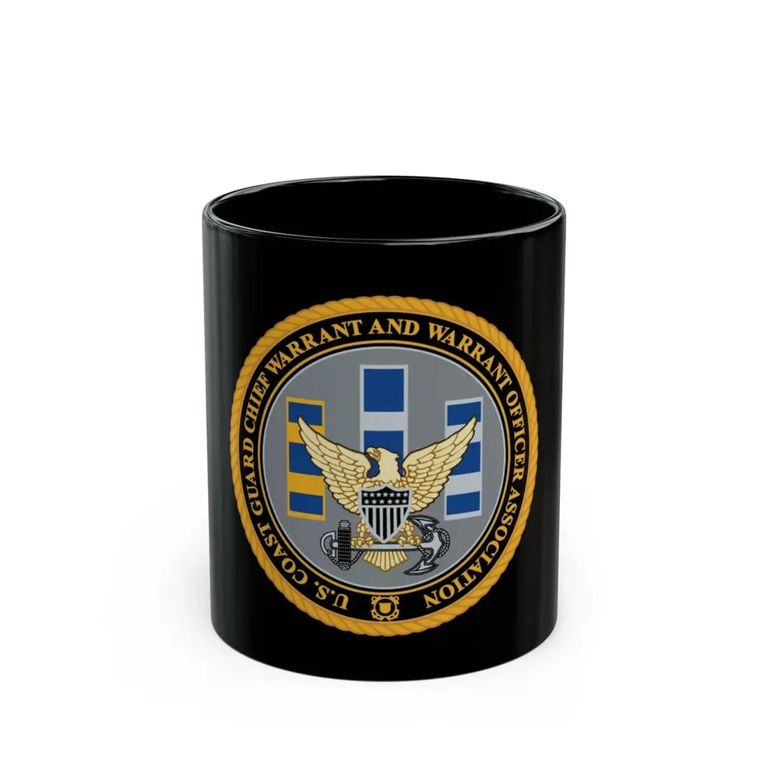 USCG CWO (U.S. Coast Guard) Black Coffee Mug 11oz - Go Mug Yourself