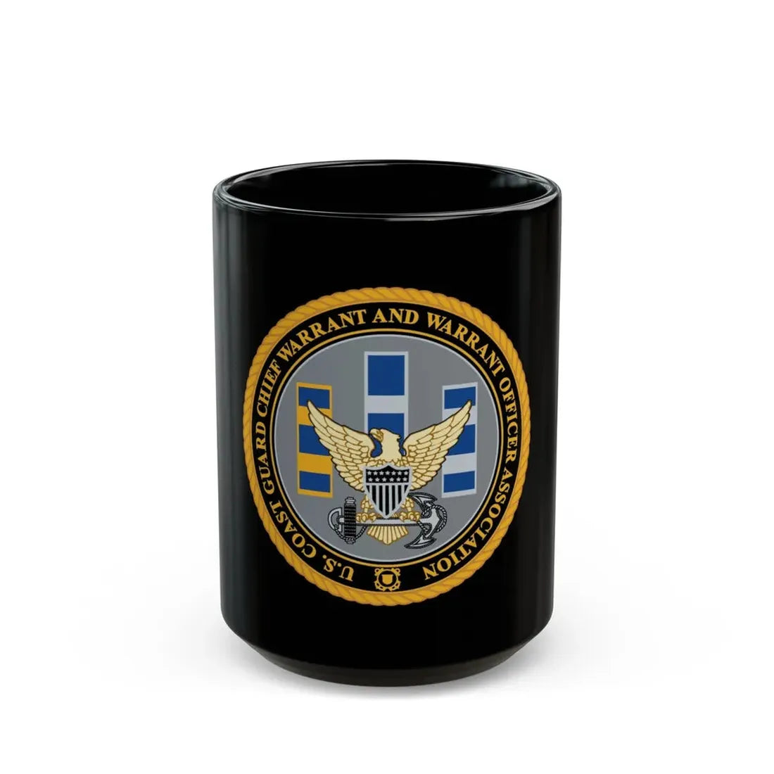 USCG CWO (U.S. Coast Guard) Black Coffee Mug 15oz - Go Mug Yourself