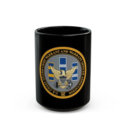 USCG CWO (U.S. Coast Guard) Black Coffee Mug 15oz - Go Mug Yourself
