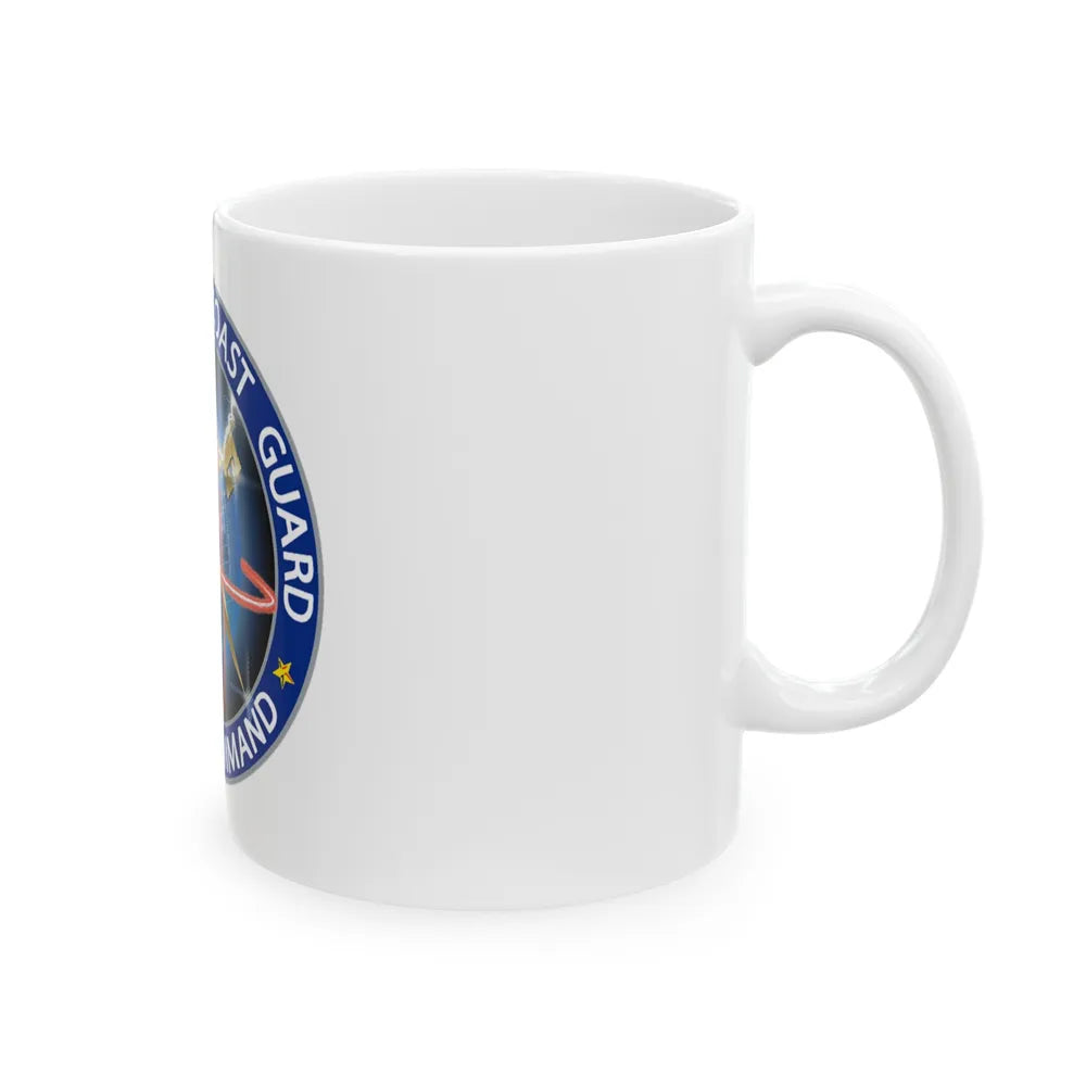 USCG Cyber Command (U.S. Coast Guard) White Coffee Mug-Go Mug Yourself