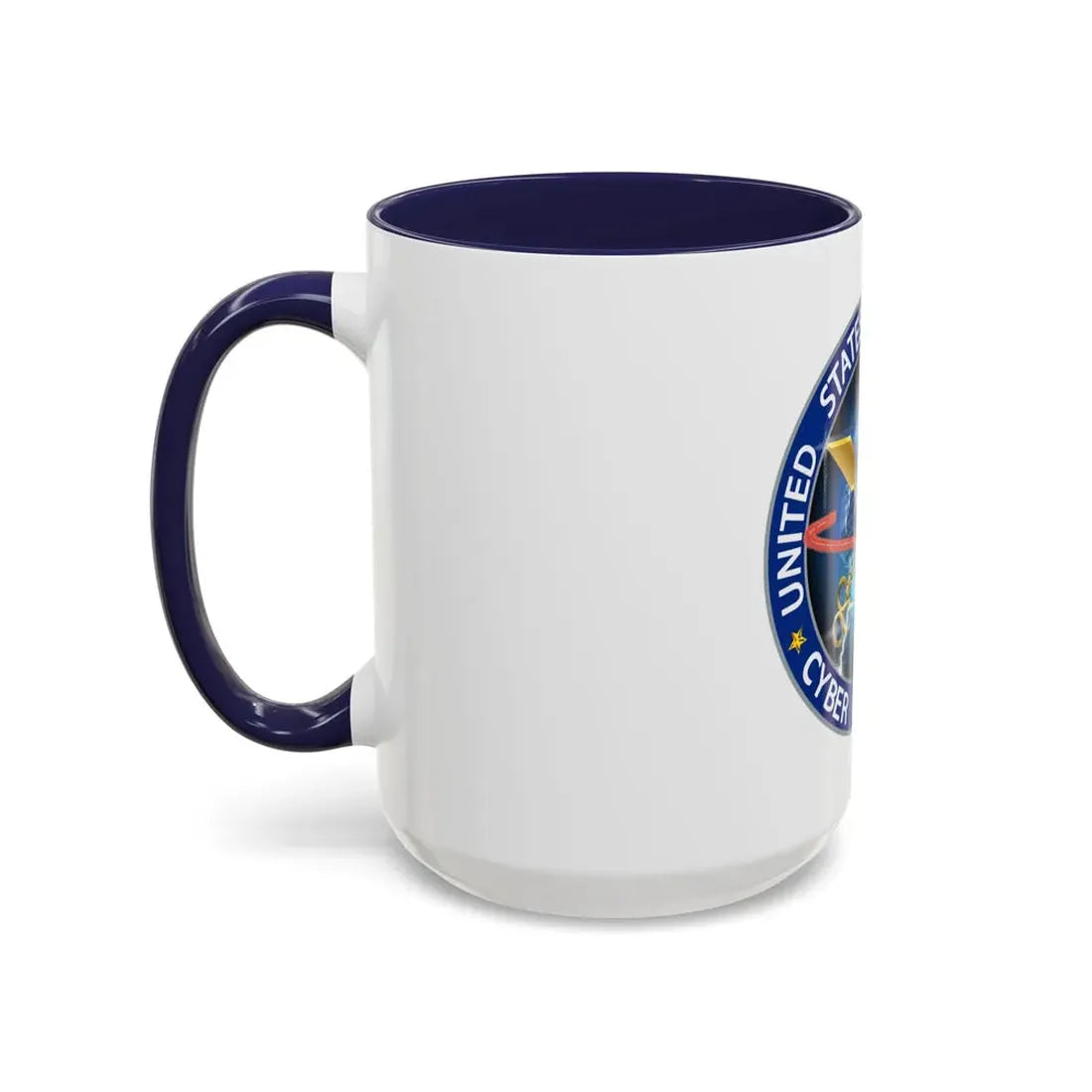 USCG Cyber Command (U.S. Coast Guard) Accent Coffee Mug - Go Mug Yourself
