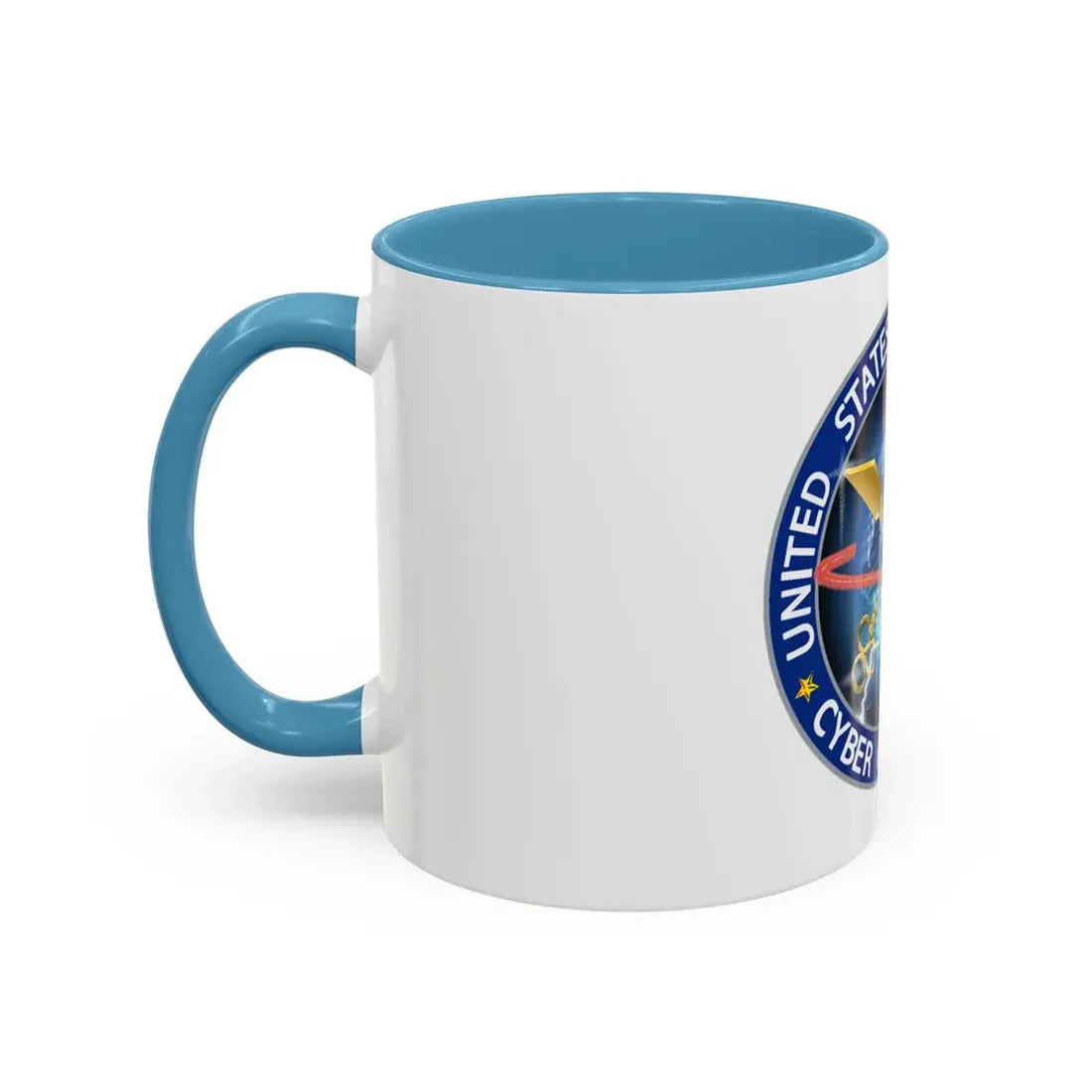 USCG Cyber Command (U.S. Coast Guard) Accent Coffee Mug - Go Mug Yourself