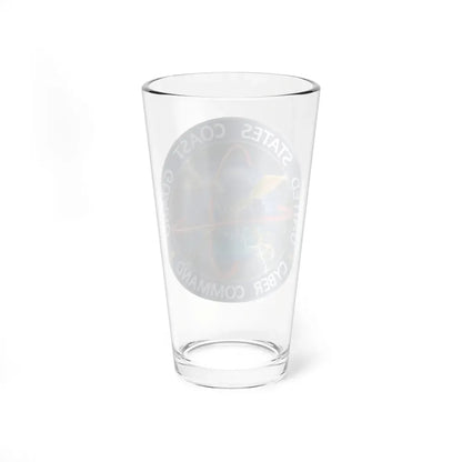 USCG Cyber Command (U.S. Coast Guard) Pint Glass 16oz - Go Mug Yourself