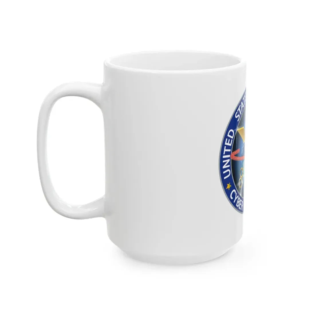 USCG Cyber Command (U.S. Coast Guard) White Coffee Mug - Go Mug Yourself