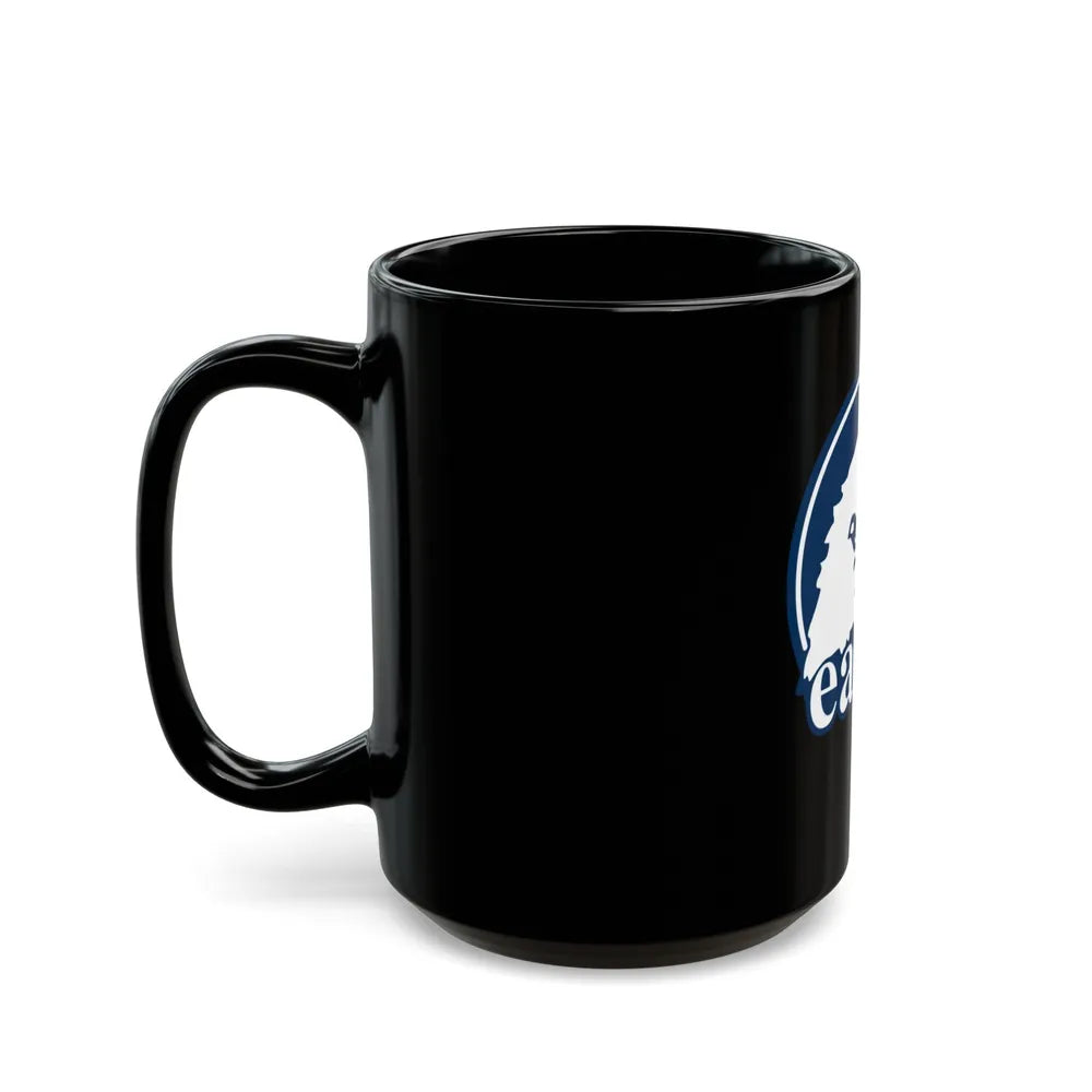 USCG Eagle Eye (U.S. Coast Guard) Black Coffee Mug-Go Mug Yourself