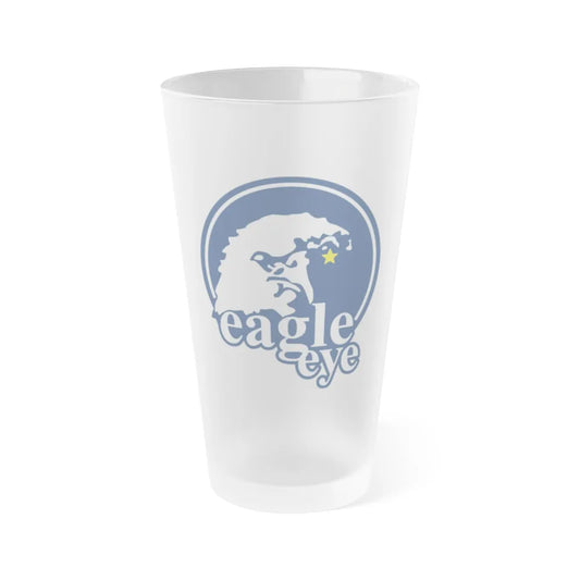 USCG Eagle Eye (U.S. Coast Guard) Frosted Pint Glass 16oz-Go Mug Yourself