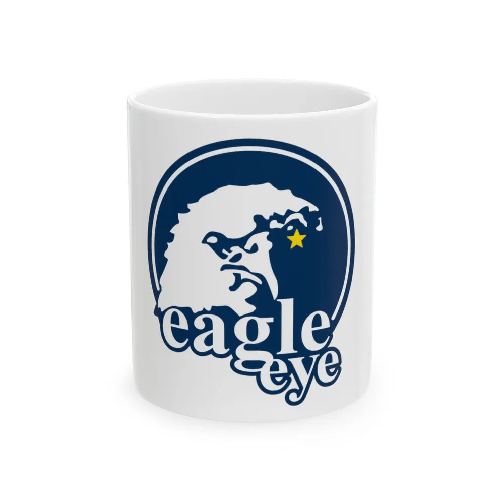 USCG Eagle Eye (U.S. Coast Guard) White Coffee Mug-11oz-Go Mug Yourself