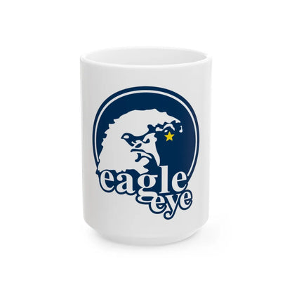 USCG Eagle Eye (U.S. Coast Guard) White Coffee Mug-15oz-Go Mug Yourself