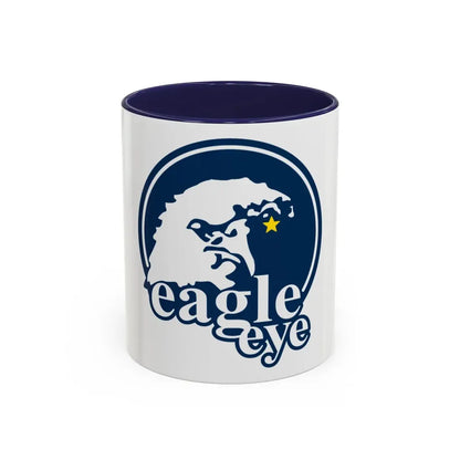 USCG Eagle Eye (U.S. Coast Guard) Accent Coffee Mug 11oz Navy - Go Mug Yourself