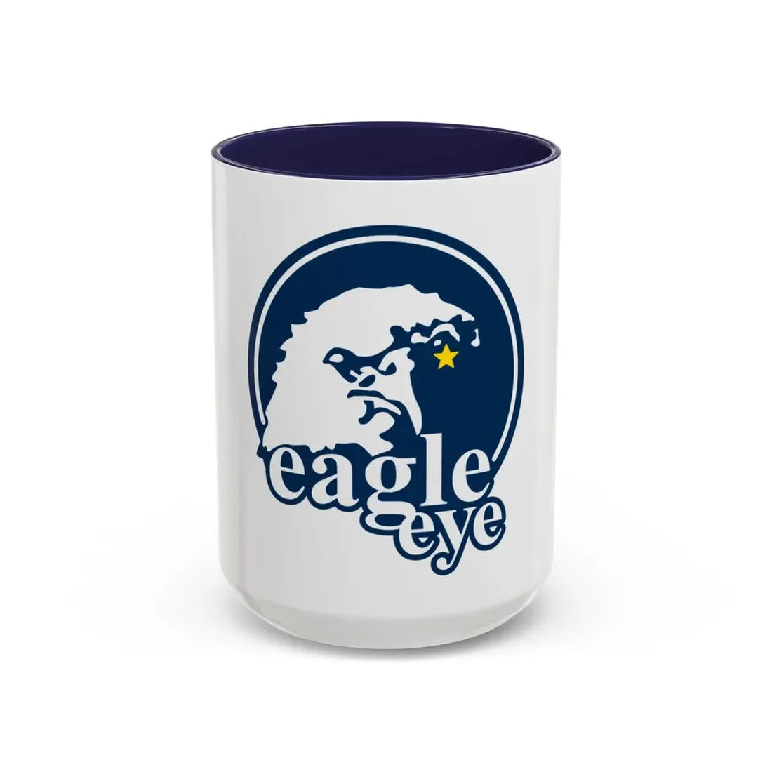 USCG Eagle Eye (U.S. Coast Guard) Accent Coffee Mug 15oz Navy - Go Mug Yourself