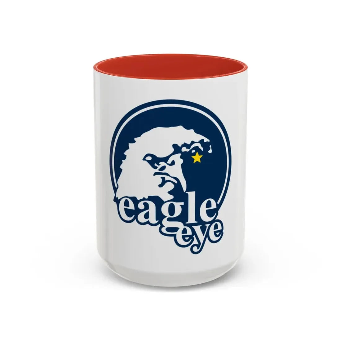 USCG Eagle Eye (U.S. Coast Guard) Accent Coffee Mug 15oz Red - Go Mug Yourself
