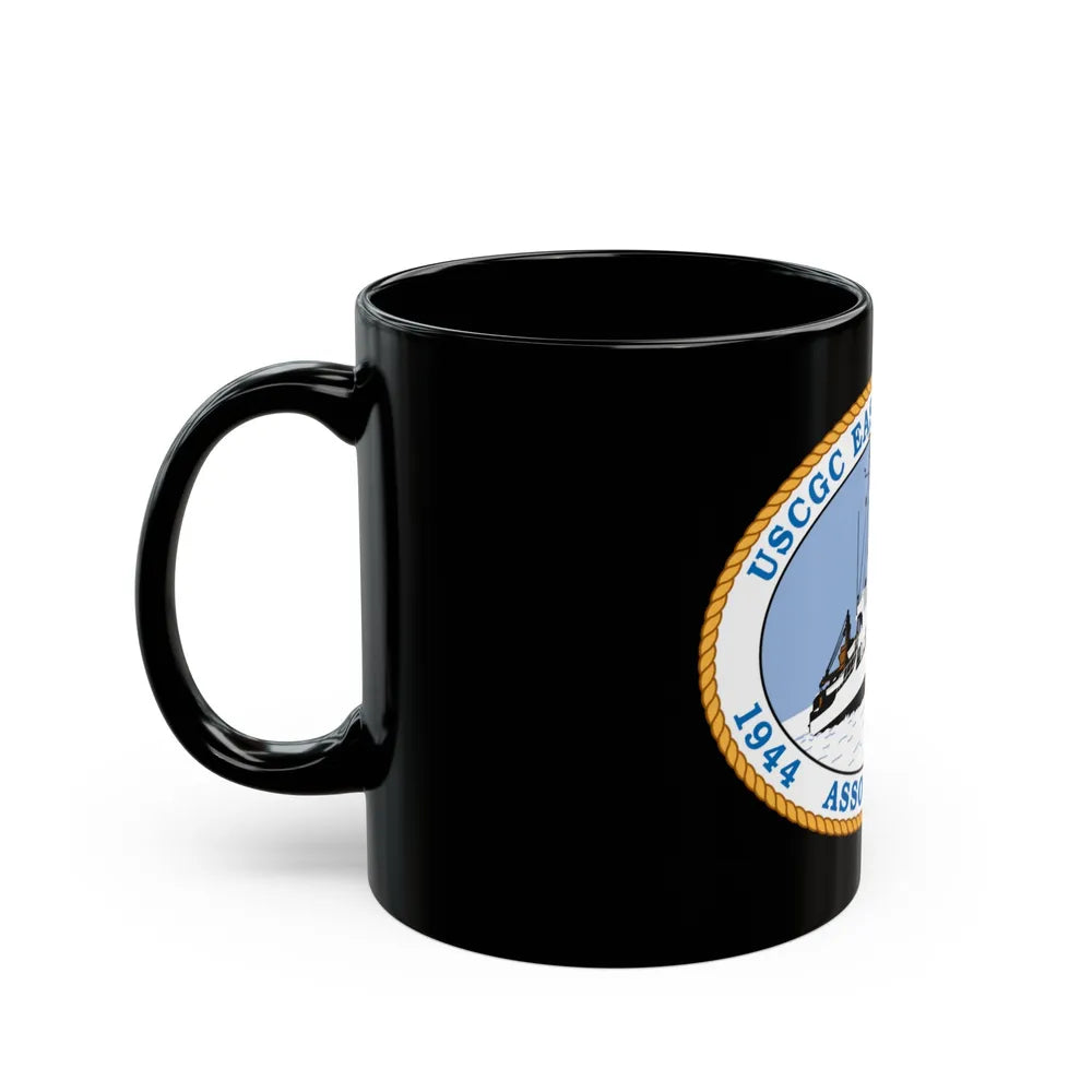 USCG Eastwind W 279 (U.S. Coast Guard) Black Coffee Mug-Go Mug Yourself