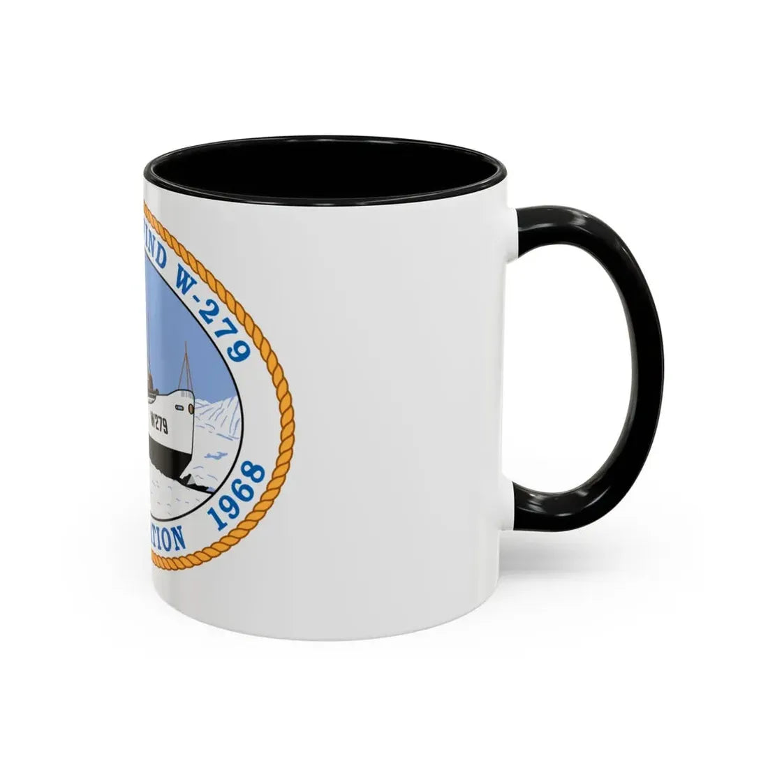 USCG Eastwind W 279 (U.S. Coast Guard) Accent Coffee Mug - Go Mug Yourself