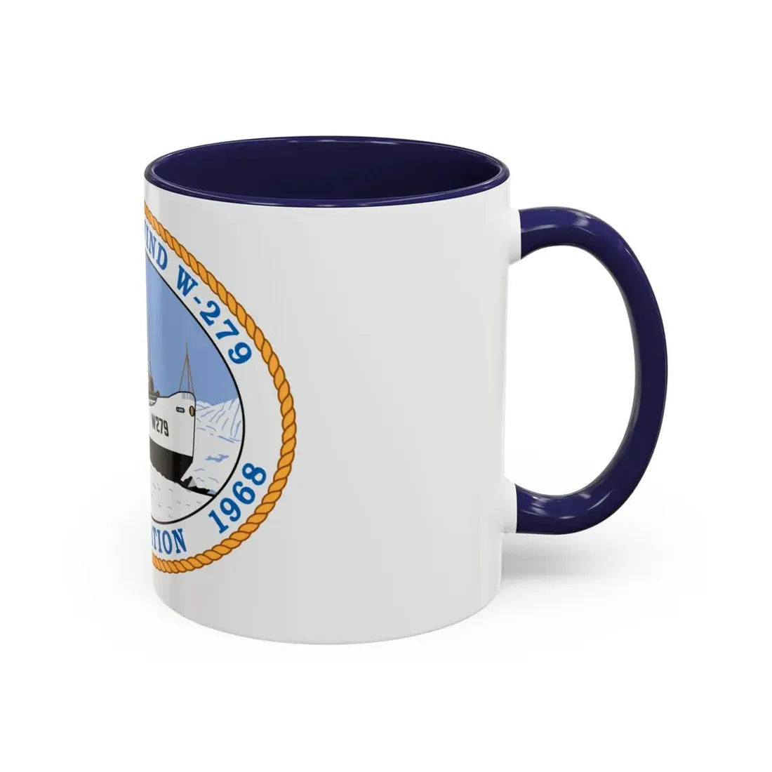 USCG Eastwind W 279 (U.S. Coast Guard) Accent Coffee Mug - Go Mug Yourself