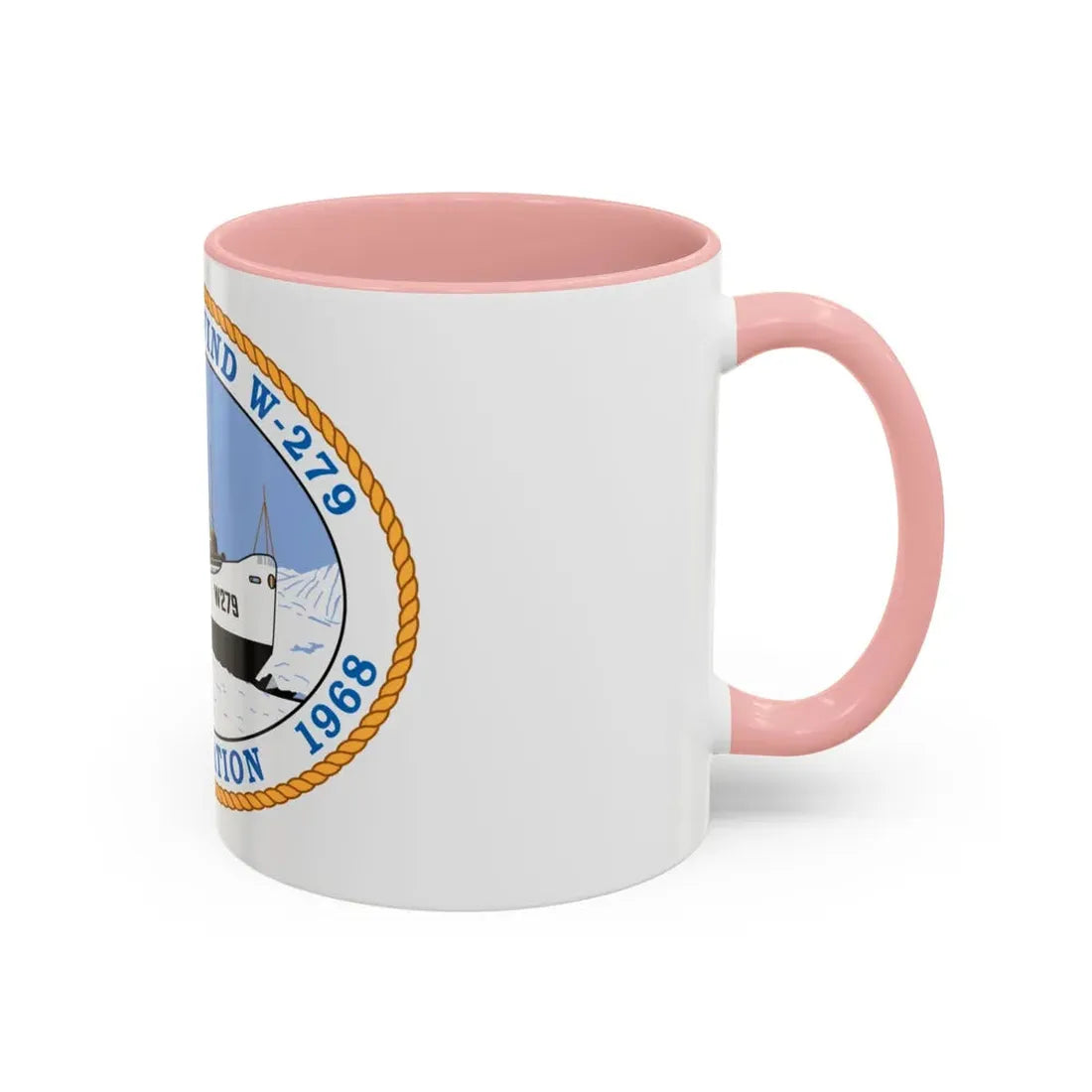 USCG Eastwind W 279 (U.S. Coast Guard) Accent Coffee Mug - Go Mug Yourself
