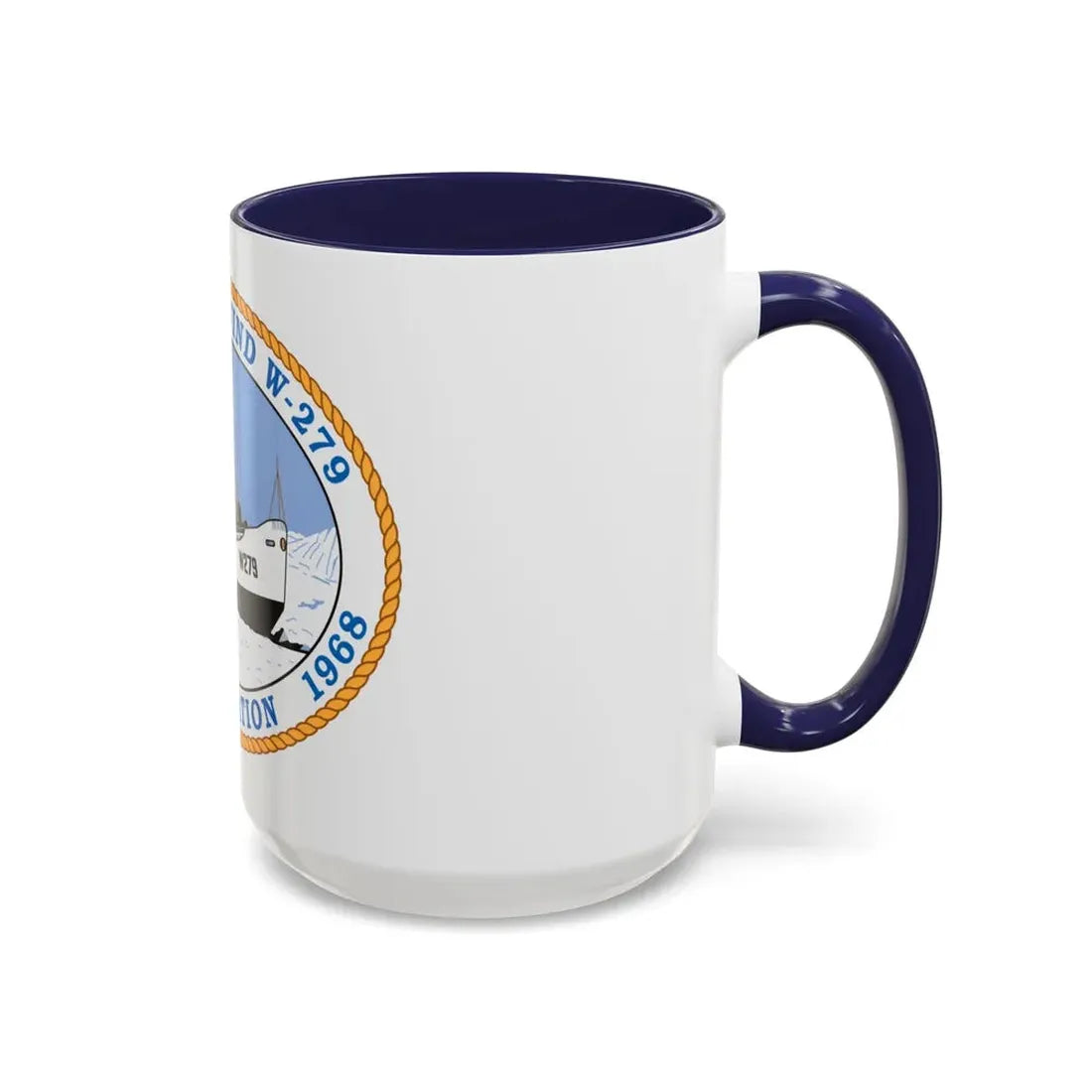 USCG Eastwind W 279 (U.S. Coast Guard) Accent Coffee Mug - Go Mug Yourself