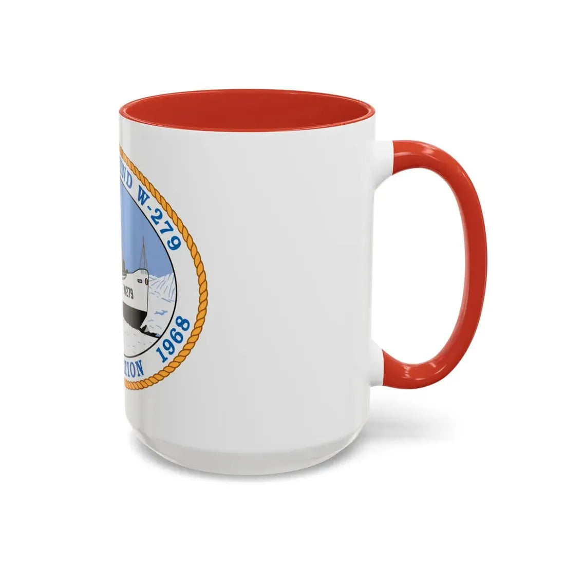 USCG Eastwind W 279 (U.S. Coast Guard) Accent Coffee Mug - Go Mug Yourself