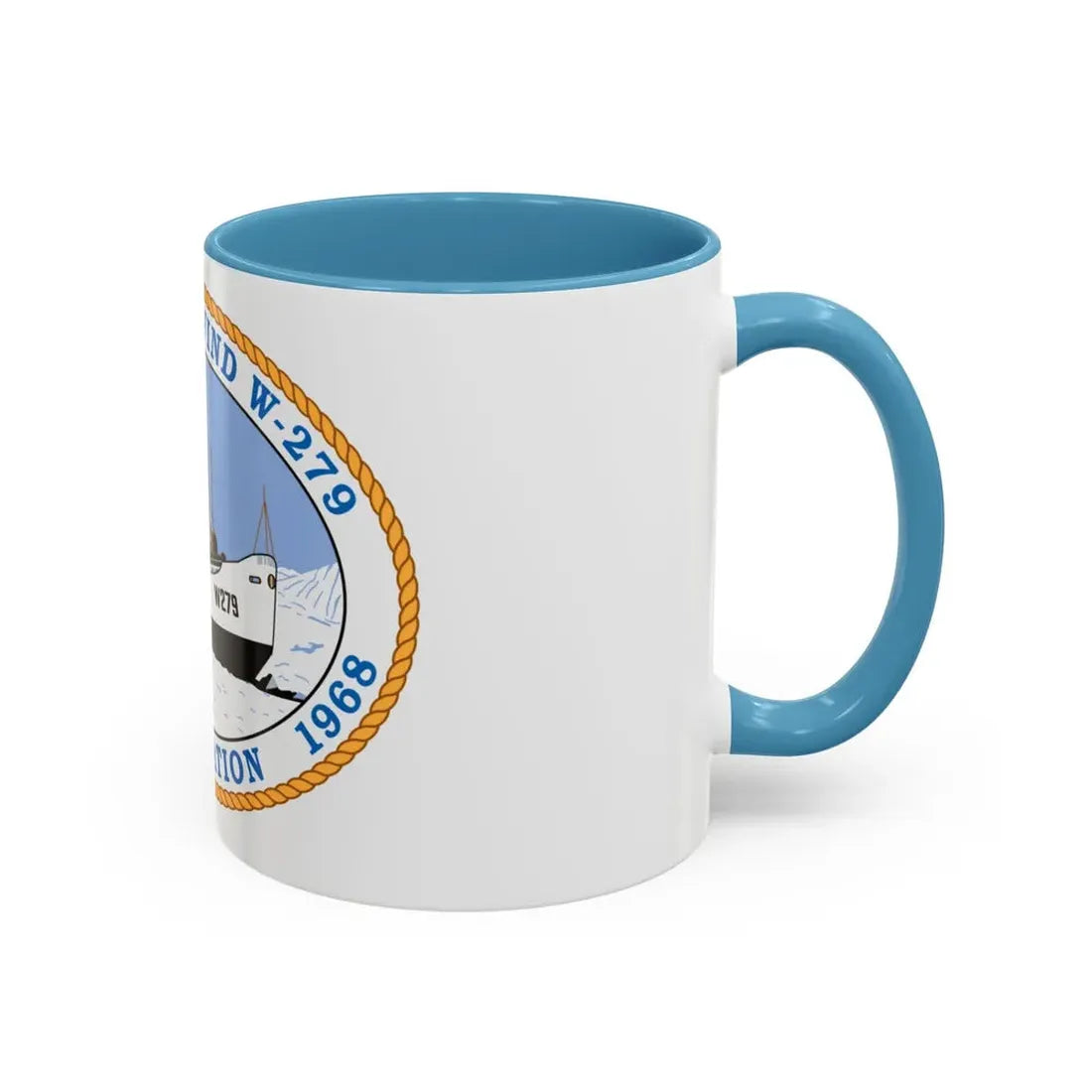 USCG Eastwind W 279 (U.S. Coast Guard) Accent Coffee Mug - Go Mug Yourself